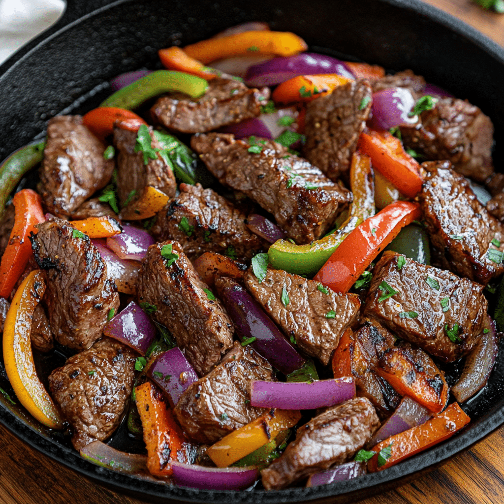 How to Make the Best Healthy Steak Fajitas That Taste Amazing steak fajitas Grilling top round steak for healthy fajitas
