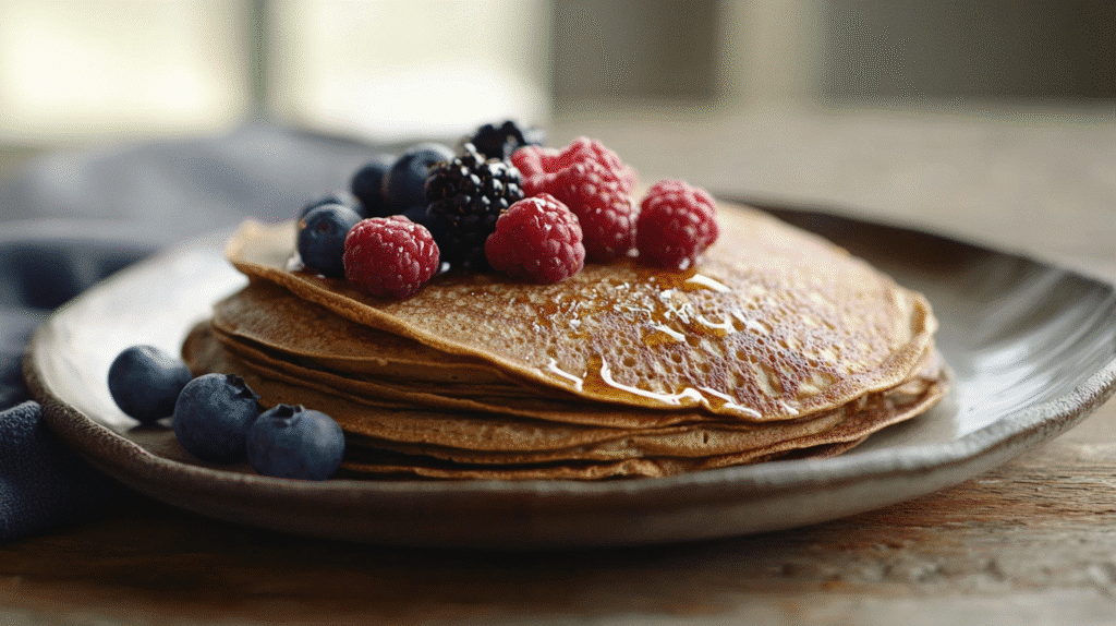 The Best Buckwheat Crepes: Easy, Wholesome & Gluten-Free buckwheat crepes Savory buckwheat crepe with mushrooms